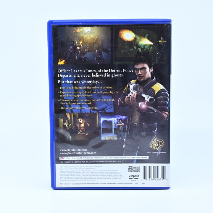 Ghosthunter - Sony Playstation 2 / PS2 Game + Manual - PAL - MINT DISC!
