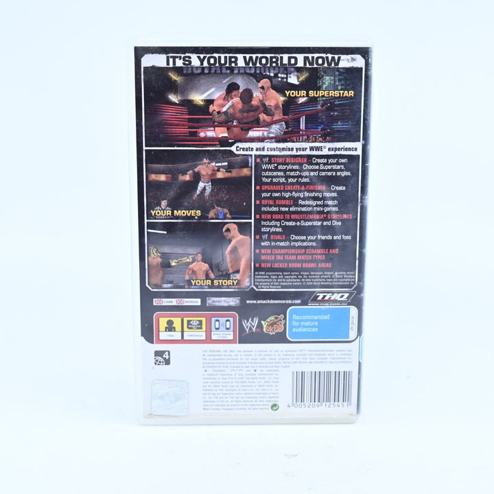 WWE SmackDown! vs. RAW 2010 - Sony PSP Game - No Manual - FREE POST!
