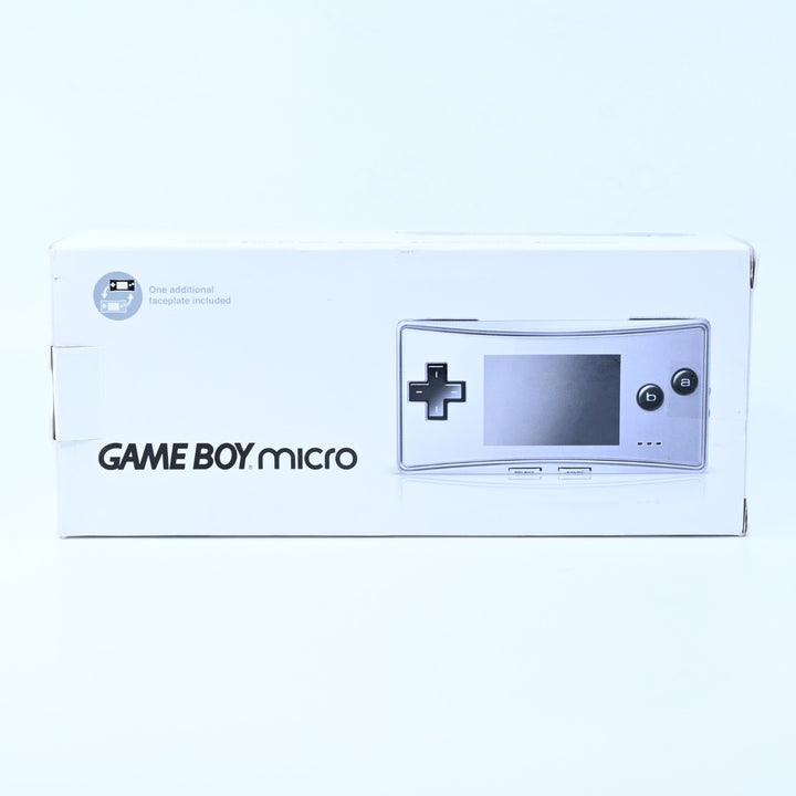 UNUSED! Silver Gameboy Micro - Nintendo Gameboy Micro Boxed Console