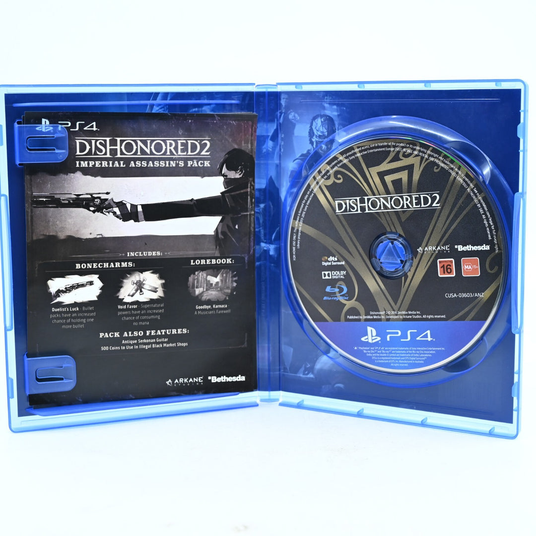 Dishonored 2 Limited Edition - Sony Playstation 4 / PS4 Game - FREE POST!