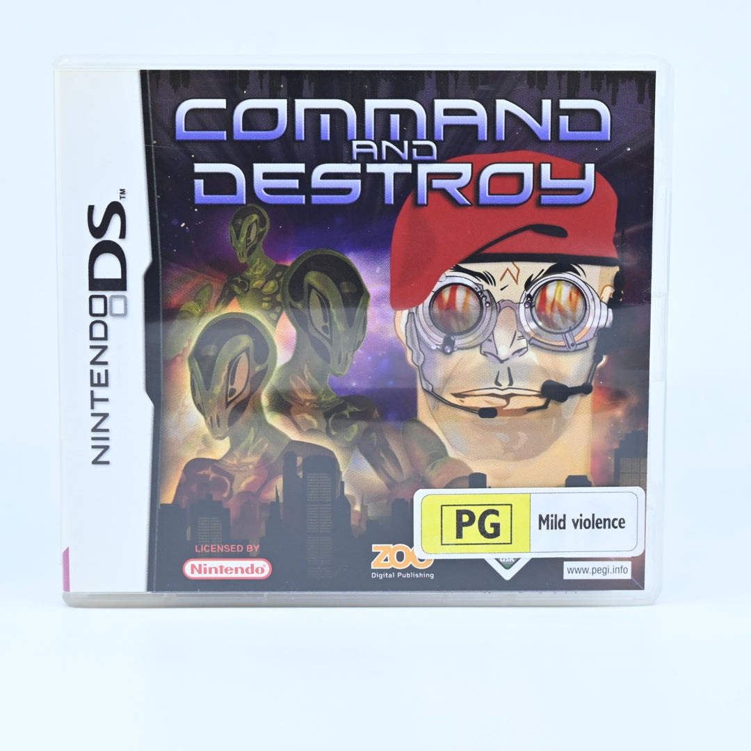 Command and Destroy - Nintendo DS Game - PAL + Manual - FREE POST!