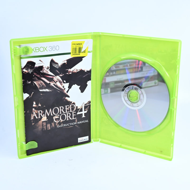 Armored Core 4 - Xbox 360 Game + Manual - PAL - MINT DISC!