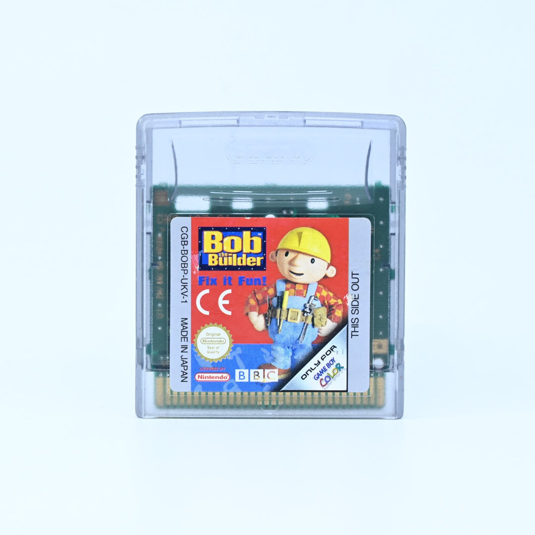 Bob the Builder: Fix it Fun! - Nintendo Gameboy Color Game - PAL - FREE POST!