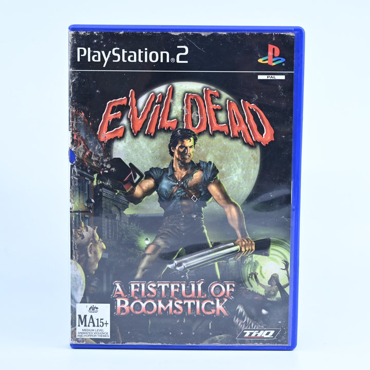 Evil Dead: Fistful of Boomstick - PS2 Game - No Manual - PAL