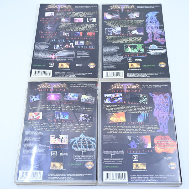 The Soultaker - Volumes 1 to 4 - Region  4 - Anime DVDs