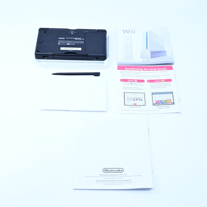 UNUSED! Special Edition Guitar Hero - Nintendo DS Lite Boxed Console - AUS PAL