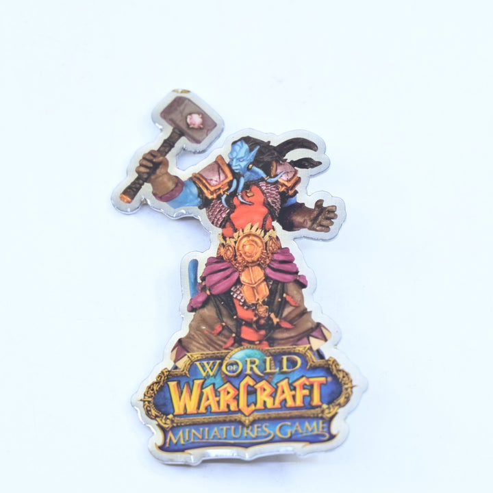 World of Warcraft Miniatures Game Collectable Pin - Upper Deck / Blizzard 2008