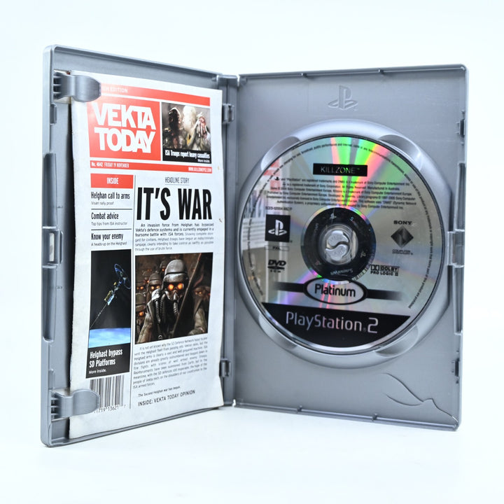 Killzone - Sony Playstation 2 / PS2 Game + Manual - PAL - NEAR MINT DISC