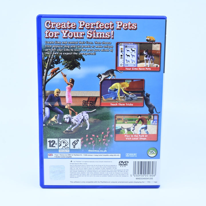 The Sims 2 Pets - Sony Playstation 2 / PS2 Game + Manual - MINT DISC!