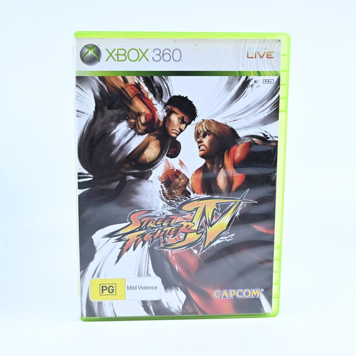 Street Fighter IV - Xbox 360 Game + Manual - PAL - NEAR MINT DISC!