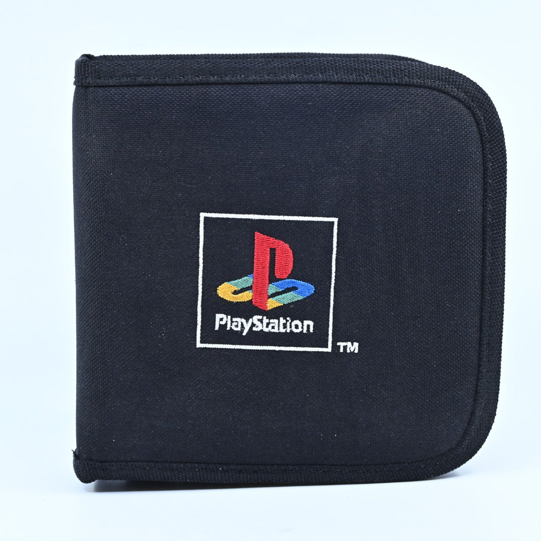 Genuine Sony Playstation 1 CD/DVD Disc Wallet / Carrying Case - PS1 Accessory