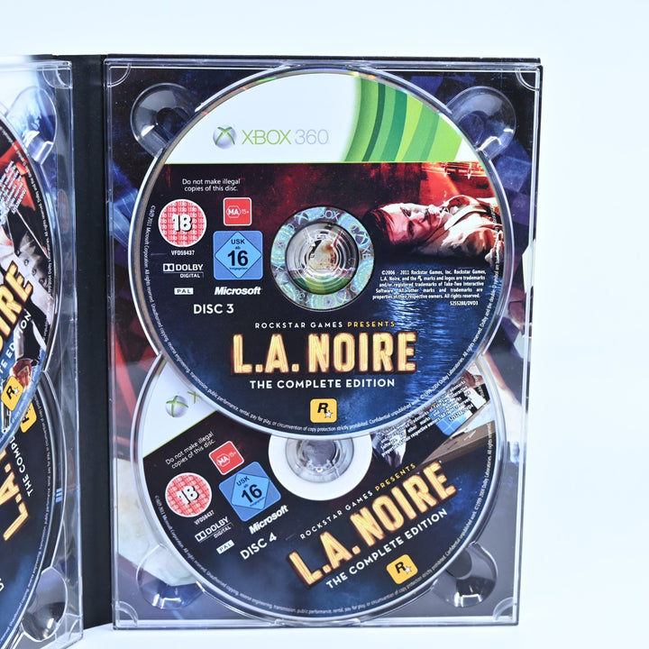 L.A. Noire - The Complete Edition - Xbox 360 Game + Manual - NEAR MINT DISC!