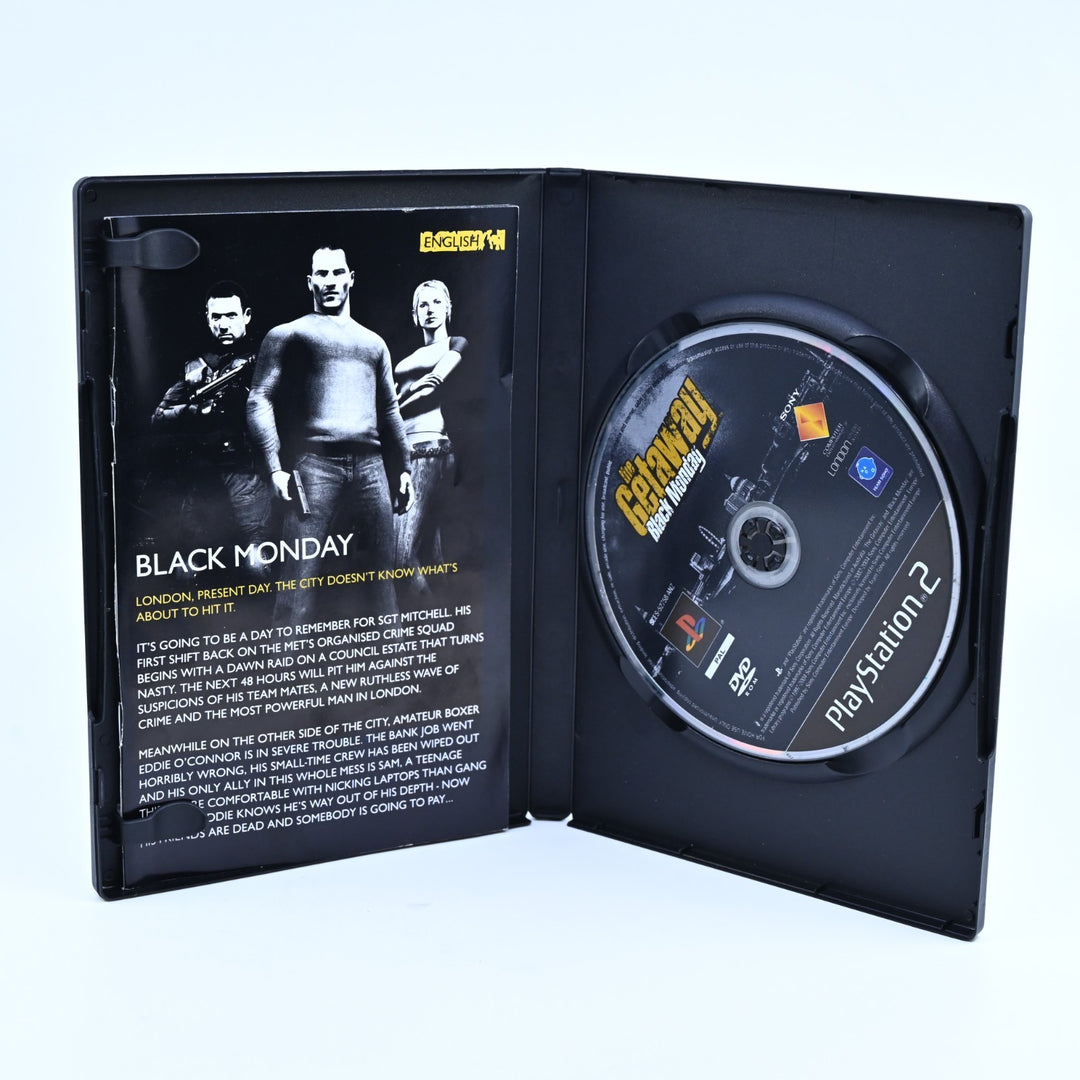 The Getaway: Black Monday - Sony Playstation 2 / PS2 Game + Manual - PAL