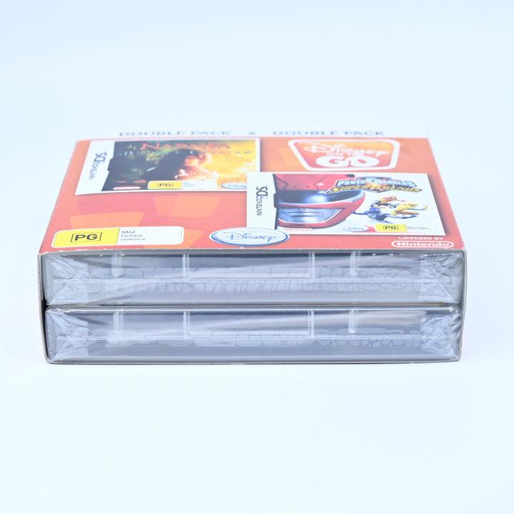 SEALED! Disney on the Go Double Pack - Narnia & Power Rangers - Nintendo DS Game