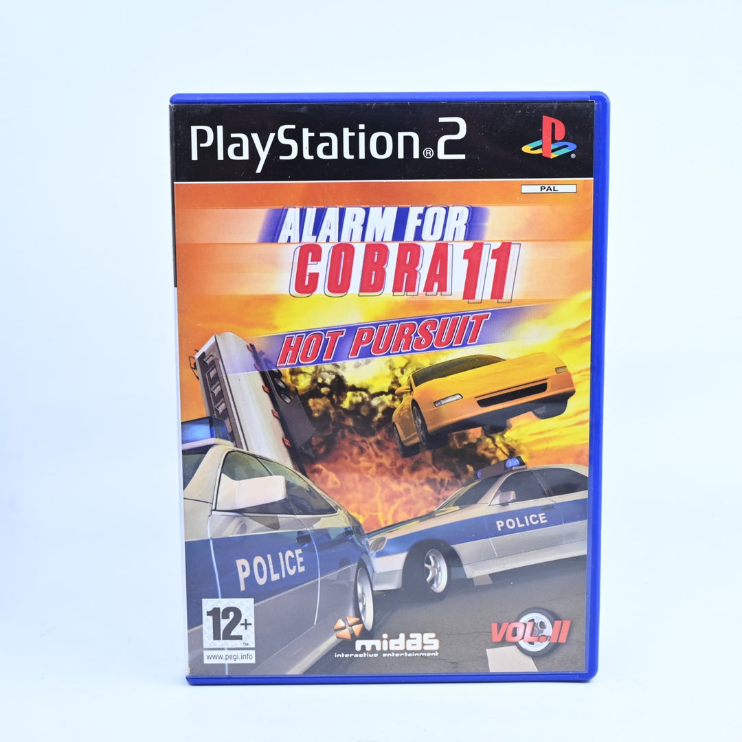 Alarm For Cobra 11 Vol. 2: Hot Pursuit - PS2 Game + Manual - PAL - MINT DISC!