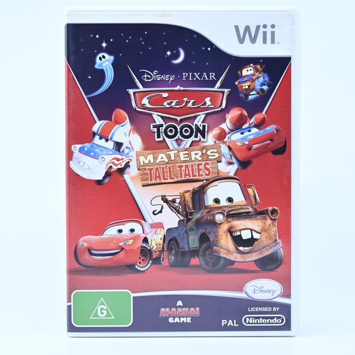 Disney Cars: Toon Mater's Tall Tales - Nintendo Wii Game - PAL - MINT DISC!