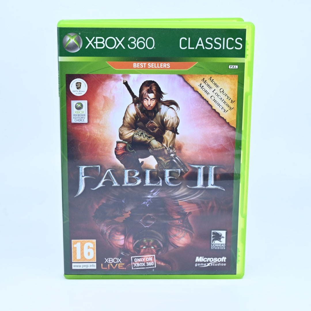 Fable II 2 - Xbox 360 Game - No Manual - PAL - FREE POST!