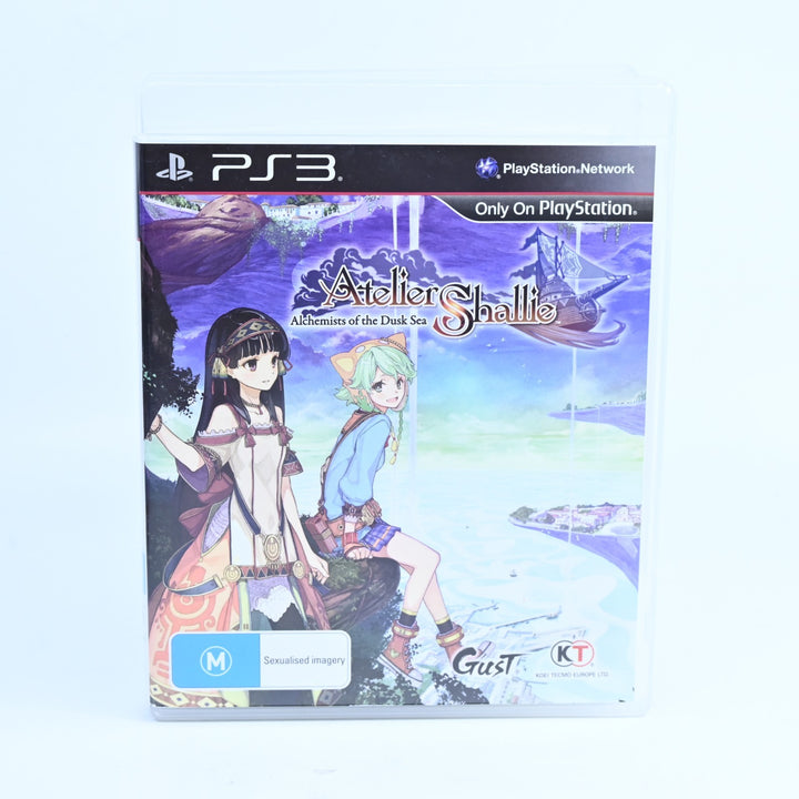 Atelier Shallie: Alchemists of the Dusk Sea - PS3 Game + Manual - FREE POST!