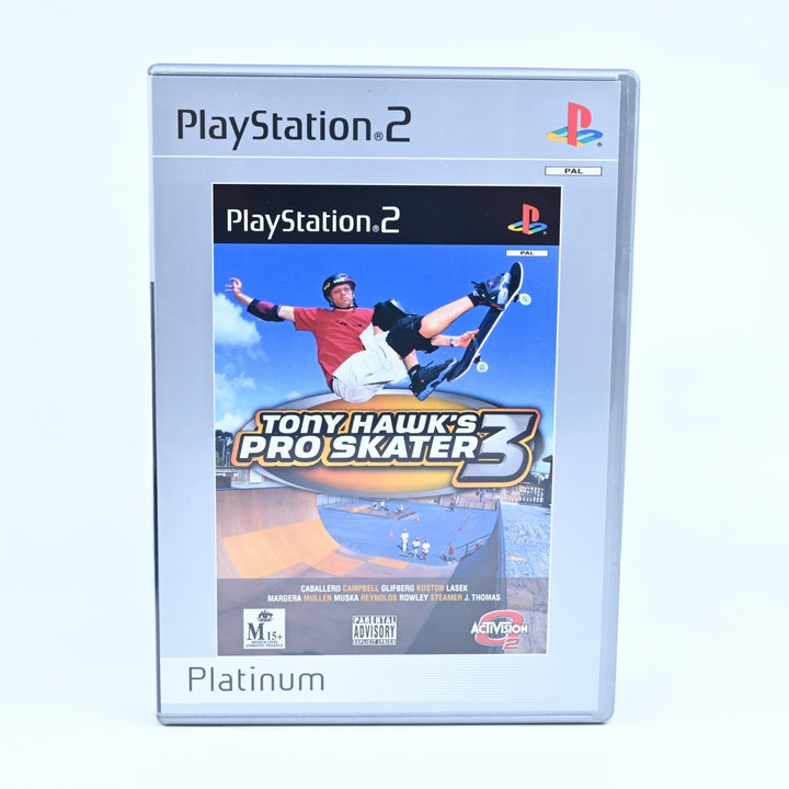 Tony Hawk's Pro Skater 3 - Sony Playstation 2 / PS2 Game + Manual - PAL
