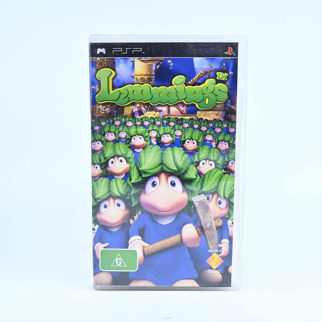 Lemmings - Sony PSP Game + Manual - FREE POST!