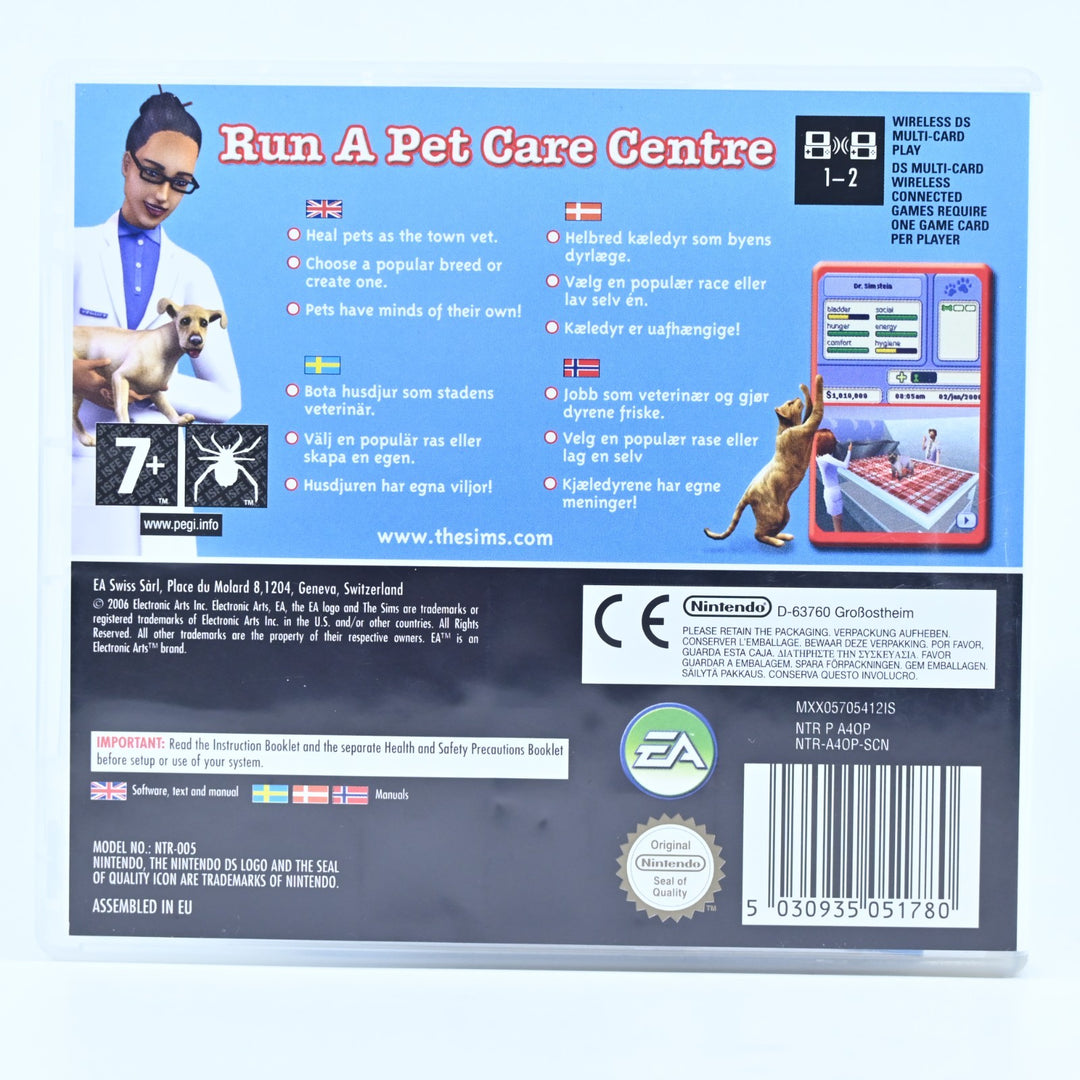 The Sims 2: Pets - Nintendo DS Game - PAL + Manual - FREE POST!