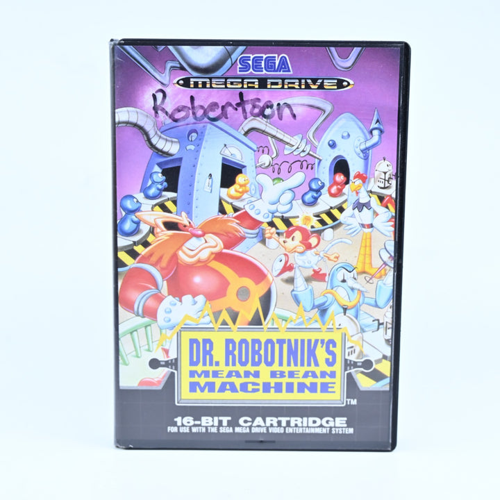 Dr. Robotnik's Mean Bean Machine - Sega Mega Drive Game - No Manual - PAL
