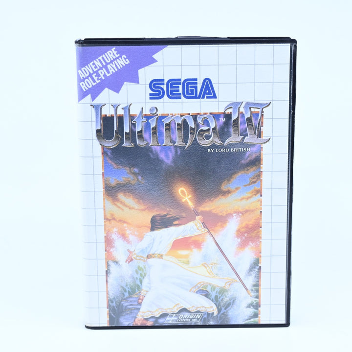 Ultima IV - Sega Master System Game + Manual - No Map - PAL - FREE POST!