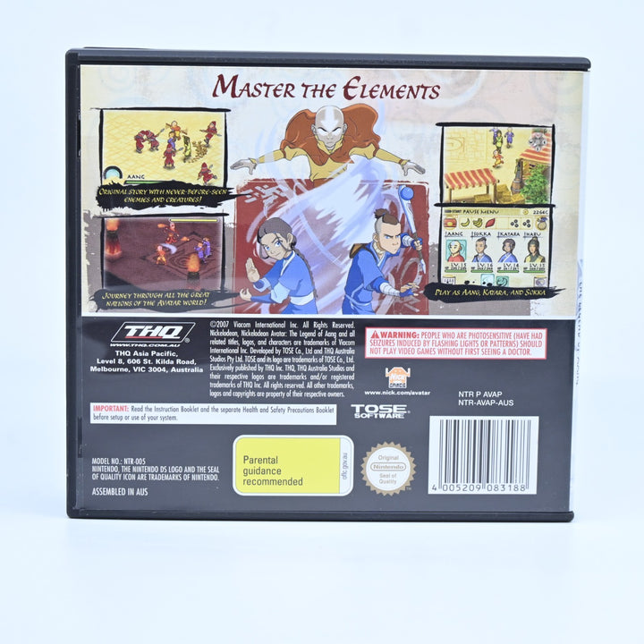 Avatar: The Legend of Aang - Nintendo DS Game - PAL + Manual - FREE POST!