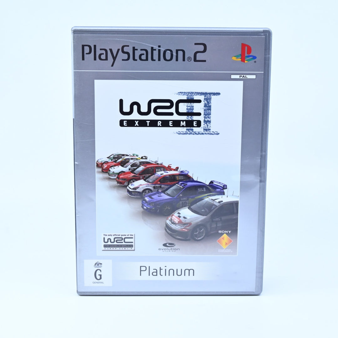WRC II 2 Extreme - Sony Playstation 2 / PS2 Game + Manual - PAL - FREE POST!