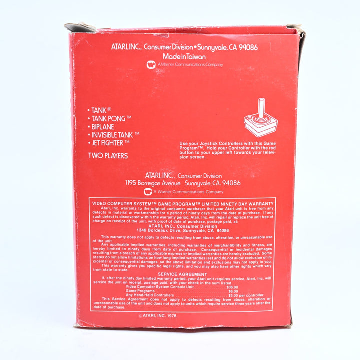 Combat - Atari 2600 Boxed Game + Manual - PAL - FREE POST!