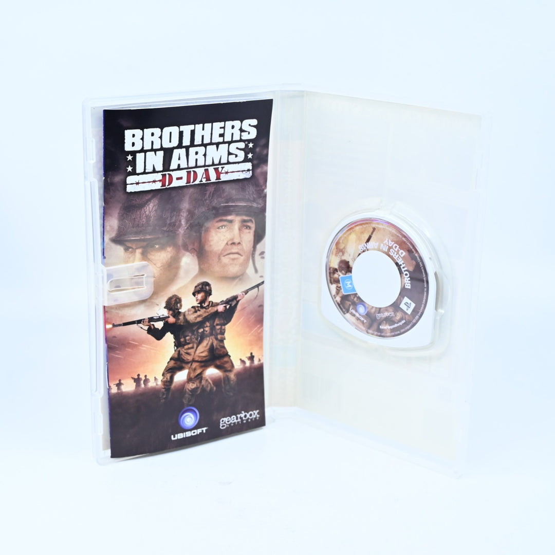Brothers in Arms: D-Day - Sony PSP Game + Manual - FREE POST!
