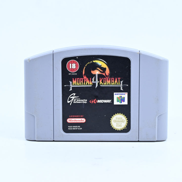Mortal Kombat 4 - N64 / Nintendo 64 Game - PAL - FREE POST!