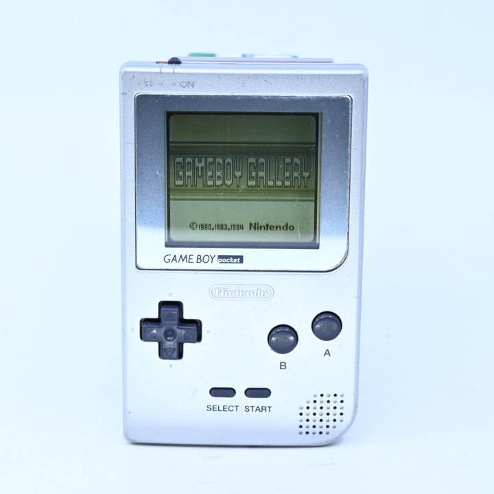Silver Nintendo Gameboy Pocket Console - MGB-001 - FREE POST!