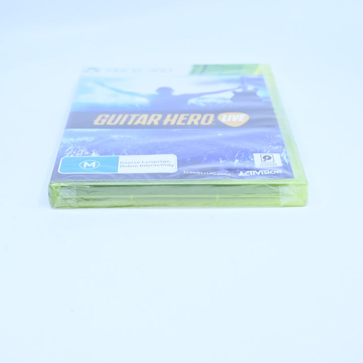 SEALED! Guitar Hero Live - Xbox 360 Game + Manual - PAL - MINT DISC!