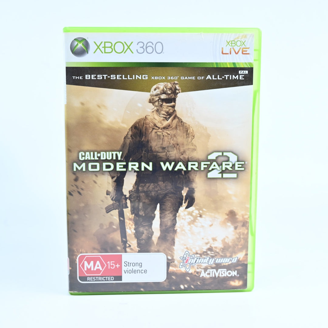 Call of Duty: Modern Warfare 2 - Xbox 360 Game + Manual - PAL - MINT DISC!