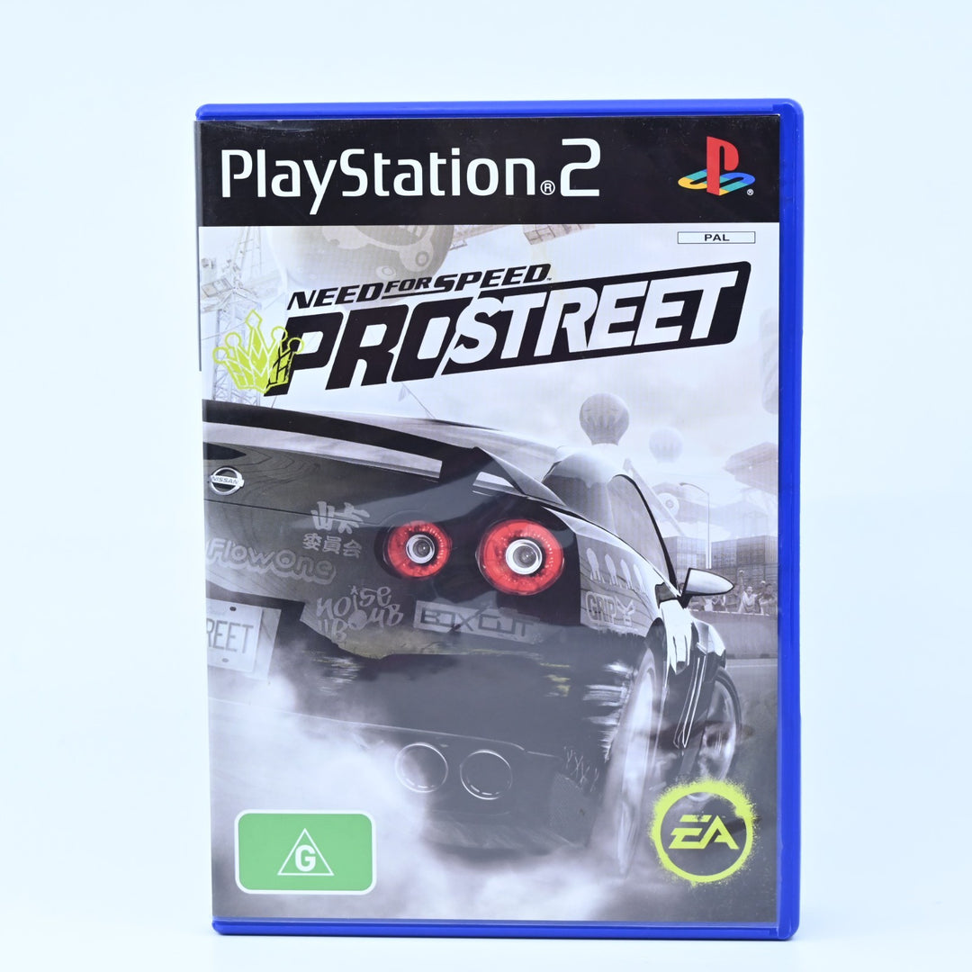 Need for Speed: ProStreet - Sony Playstation 2 / PS2 Game + Manual - PAL