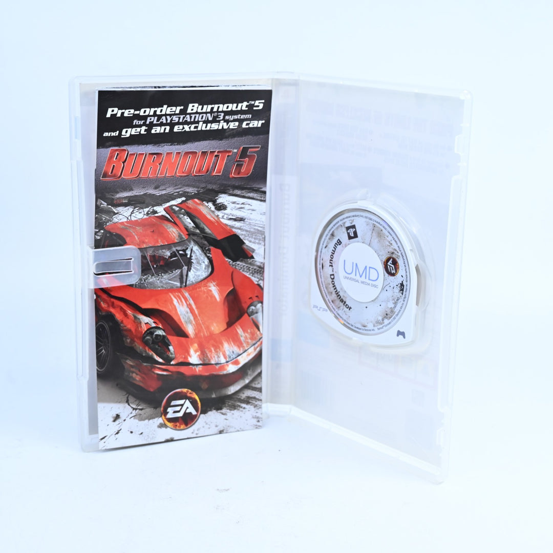 Burnout Dominator - Sony PSP Game + Manual - FREE POST!