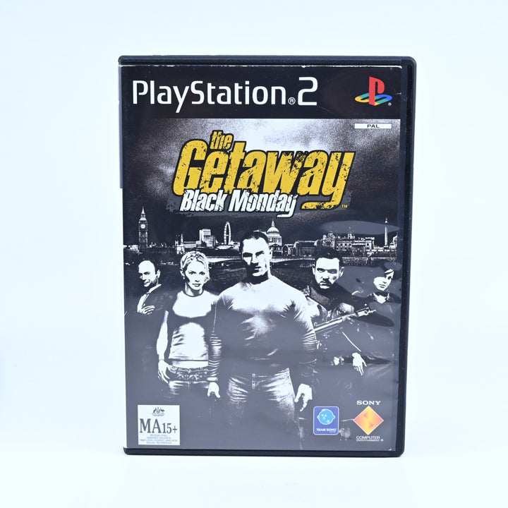 The Getaway: Black Monday - Sony Playstation 2 / PS2 Game + Manual - PAL