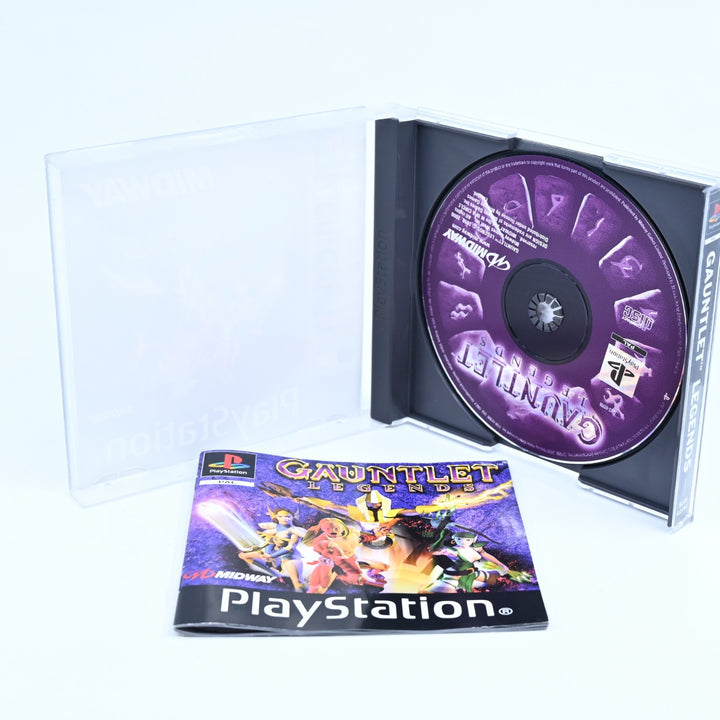 Gauntlet Legends - Sony Playstation 1 / PS1 Game + Manual - PAL - MINT DISC!