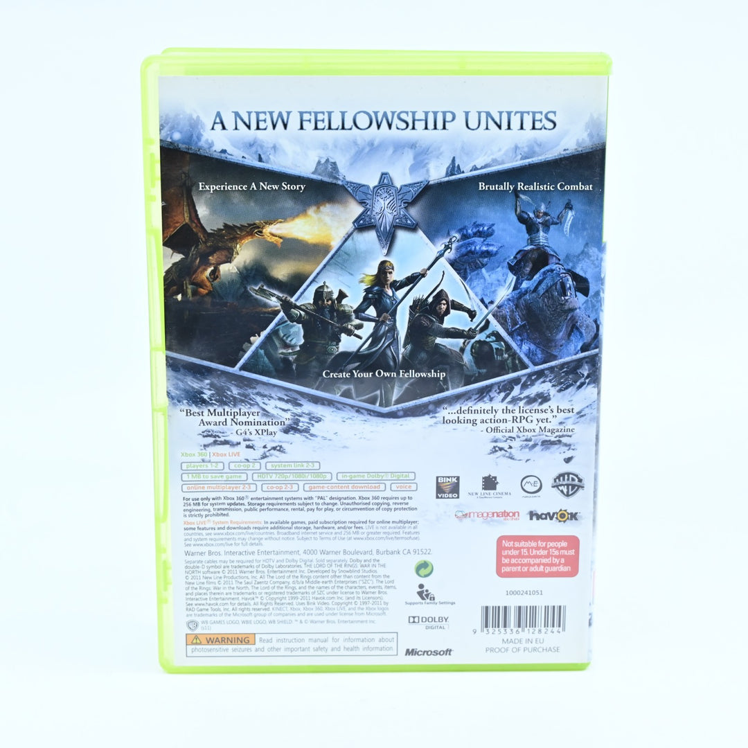 The Lord of the Rings: War in the North - Xbox 360 Game - No Manual - PAL