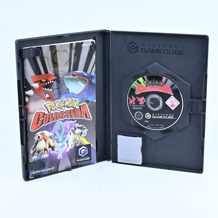 Pokemon Colosseum - Nintendo Gamecube Game + Manual - PAL + Memory Card!