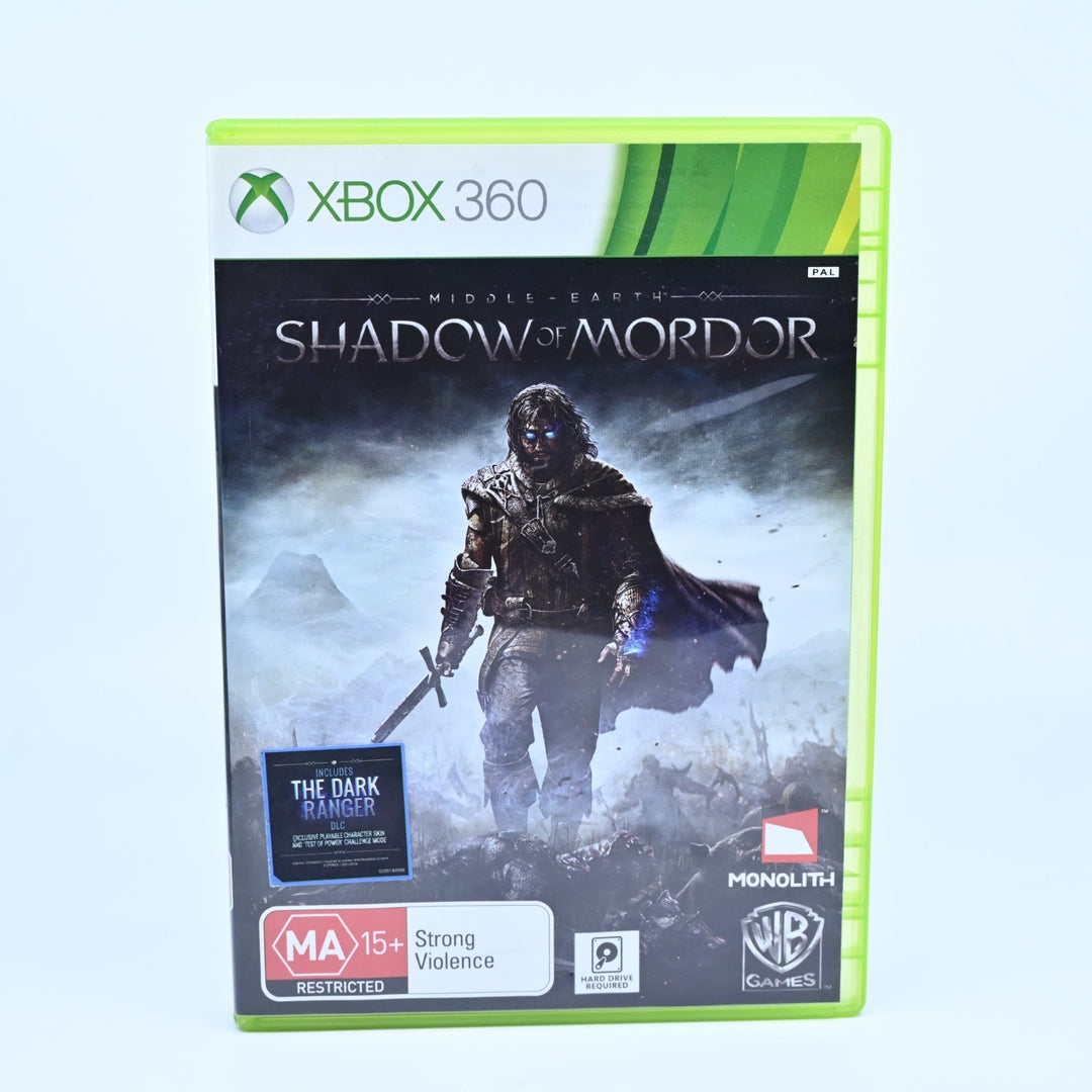 Middle Earth: Shadow of Mordor - Xbox 360 Game - No Manual - PAL - FREE POST!