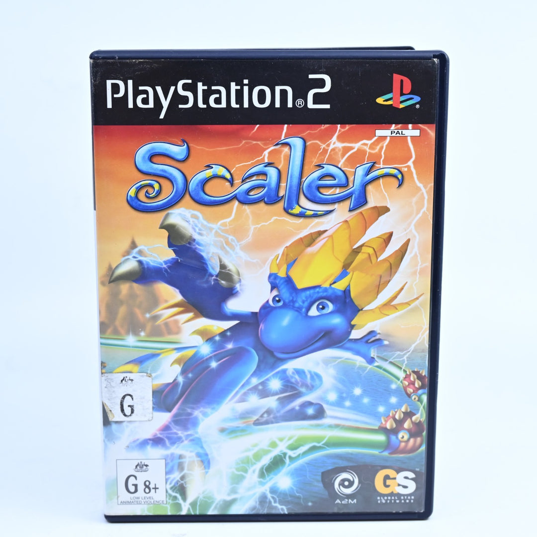 Scaler - Sony Playstation 2 / PS2 Game + Manual - PAL - MINT DISC!