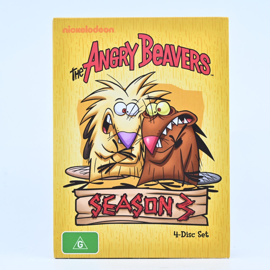 The Angry Beavers - Season 3 - 4 Disc Set - Region 4 - DVD Set