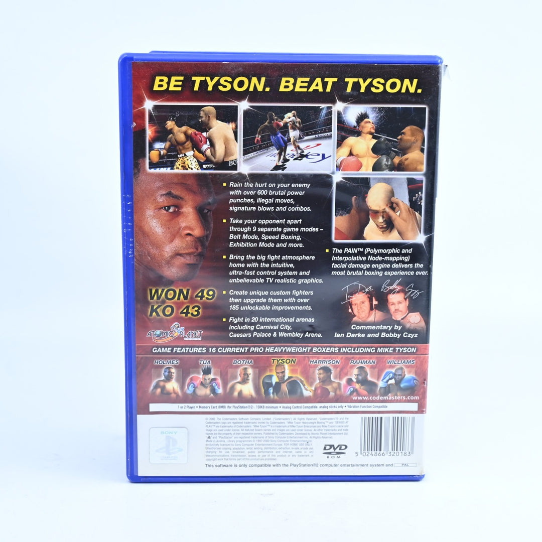 Mike Tyson Heavyweight Boxing - Sony Playstation 2 / PS2 Game - No Manual - PAL