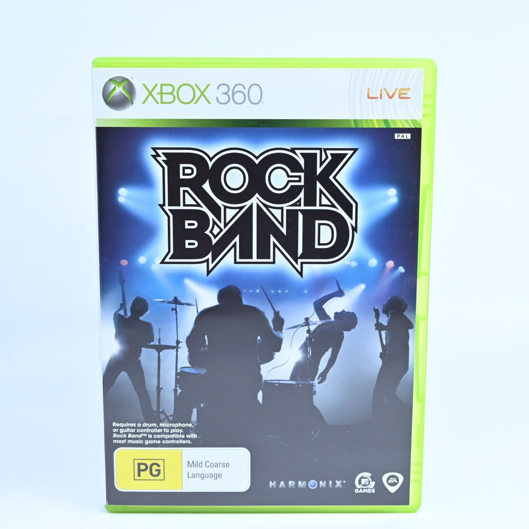 Rock Band - Xbox 360 Game + Manual - PAL - MINT DISC!