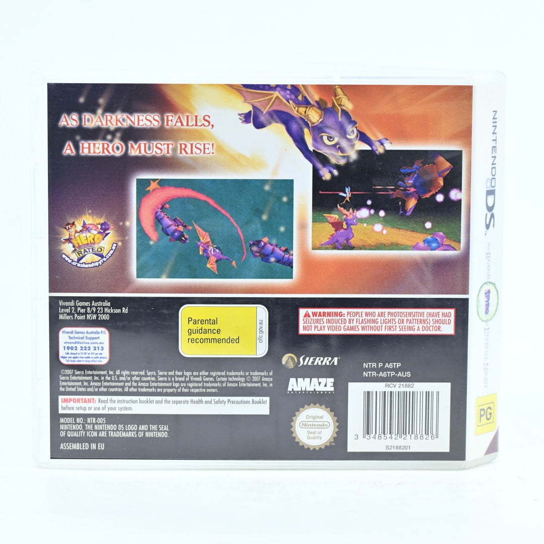 Legend of Spyro: The Eternal Night - Nintendo DS Game - PAL - FREE POST!