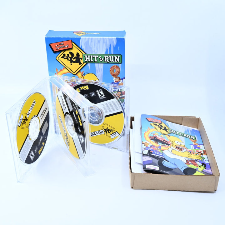 The Simpsons Hit & Run Box - 3 Discs set - Vivendi Universal Games - PC Game