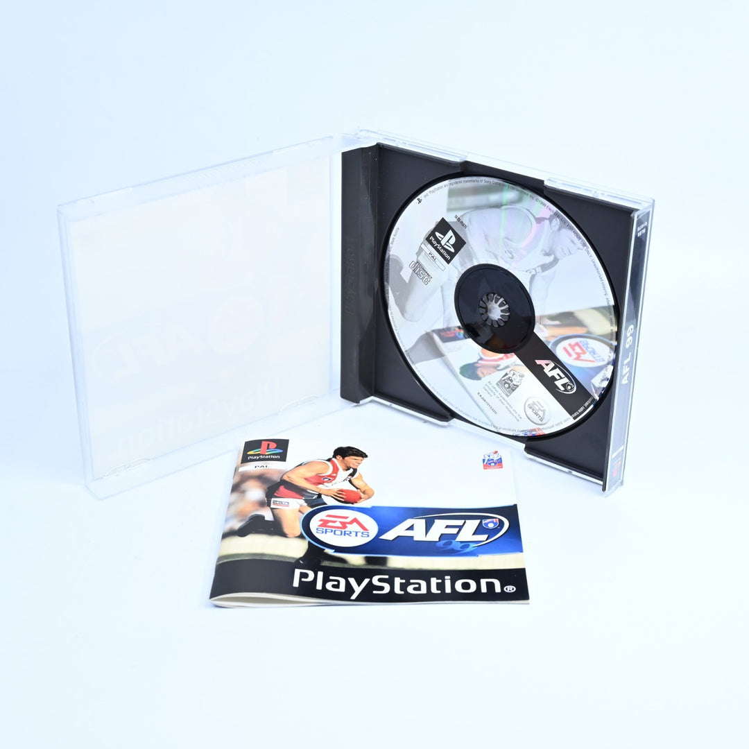 AFL 99 - Sony Playstation 1 / PS1 Game + Manual - PAL - MINT DISC!