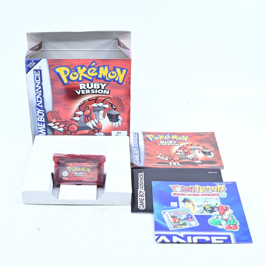 Pokemon Ruby Version - Nintendo Gameboy Advance / GBA Boxed Game - AUS PAL